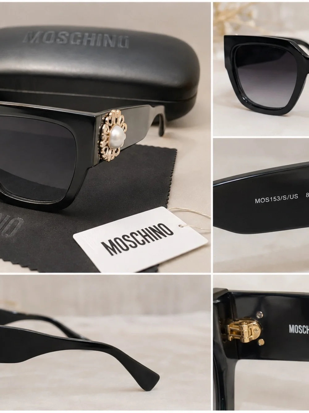 Moschino bold black
